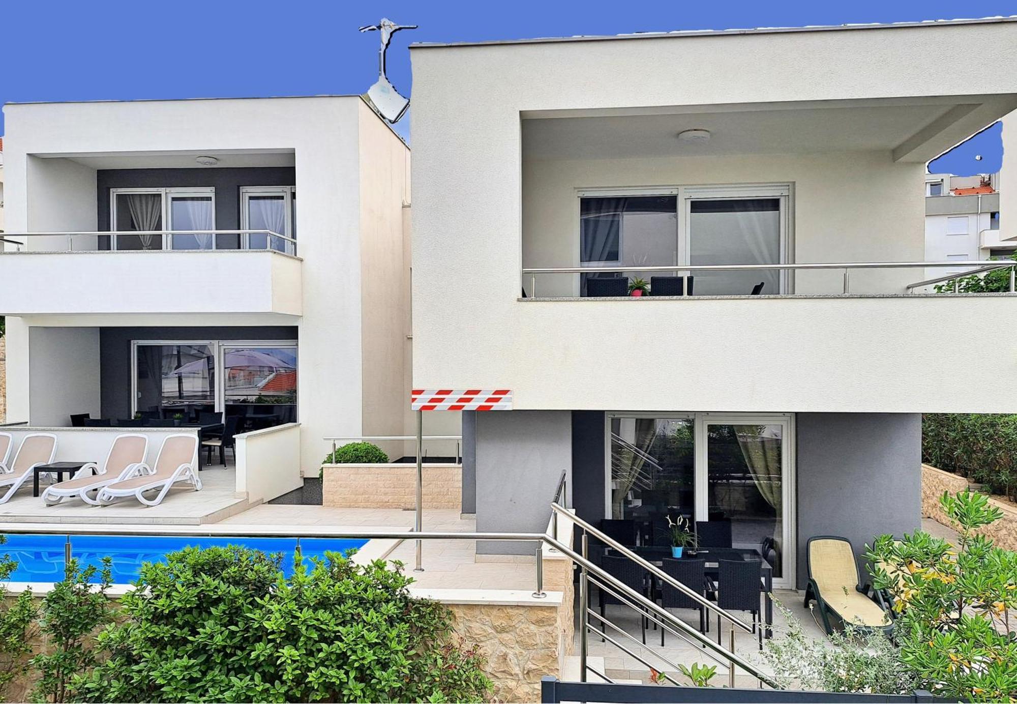 Villa Lumada Pool Apartments Novalja Luaran gambar