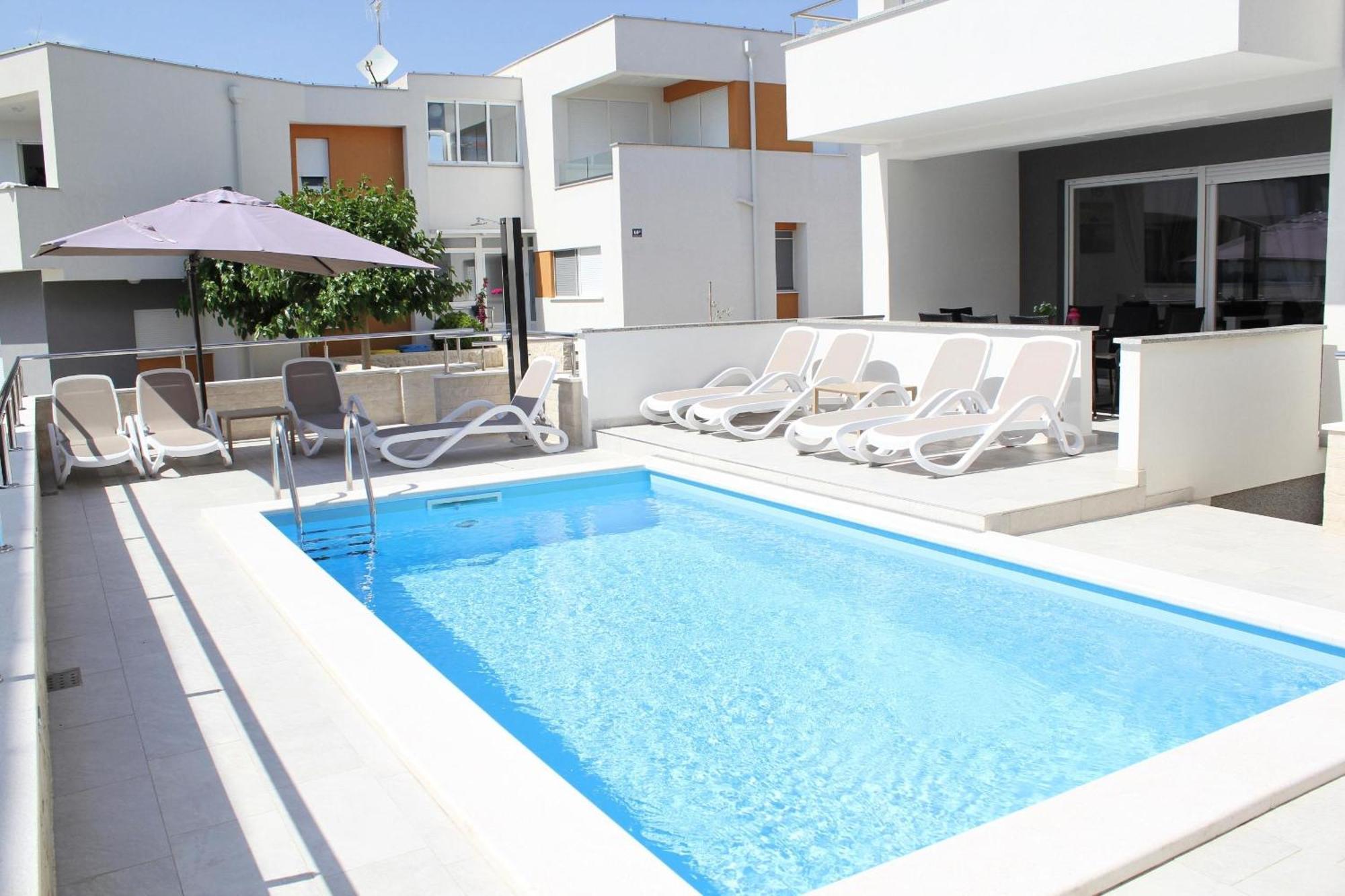 Villa Lumada Pool Apartments Novalja Luaran gambar