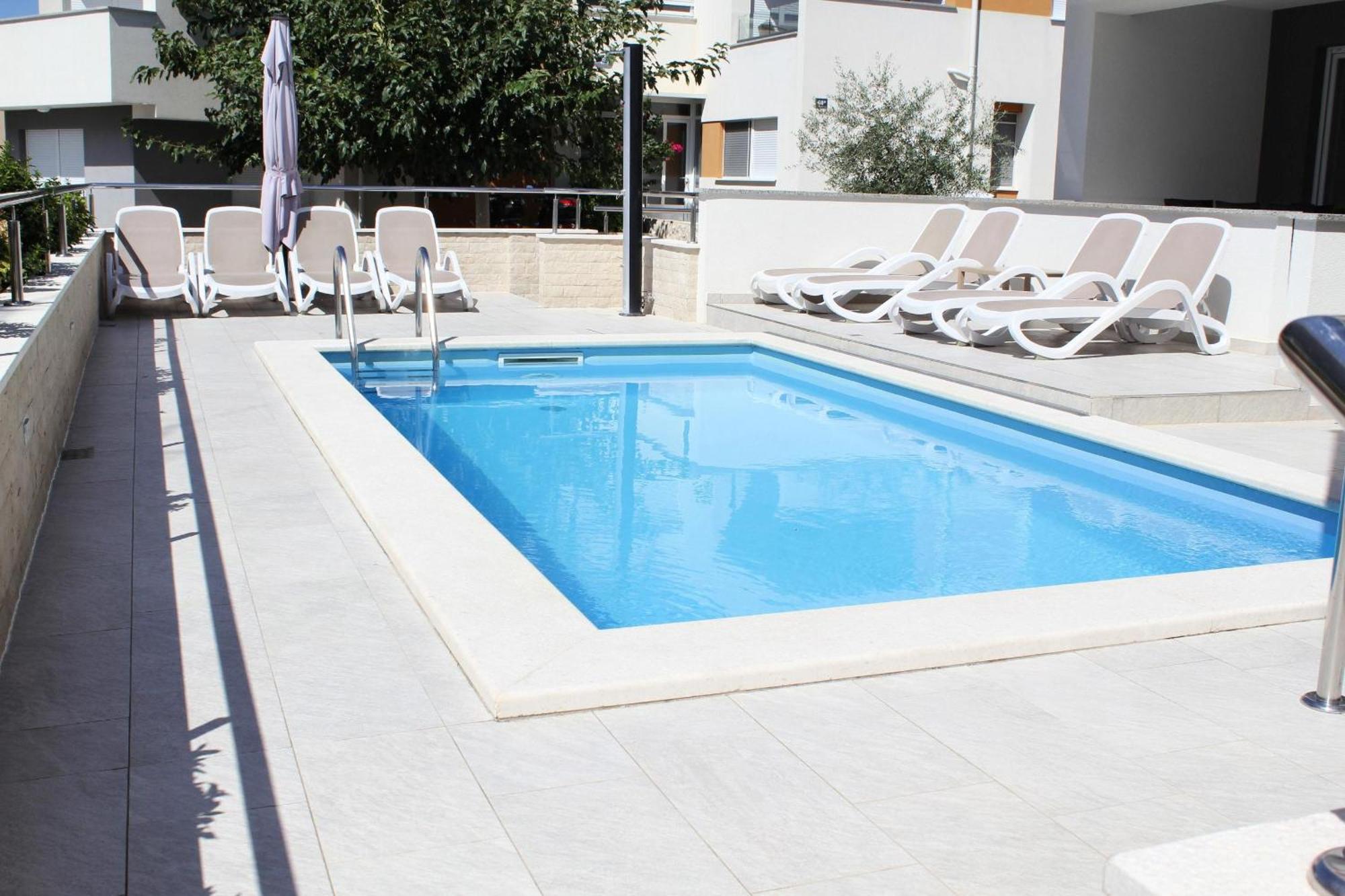 Villa Lumada Pool Apartments Novalja Luaran gambar